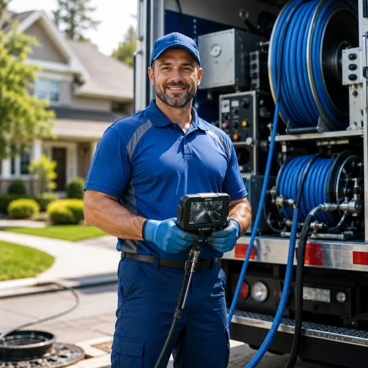 Local outdoor drain cleaning specialists in South Range, WI